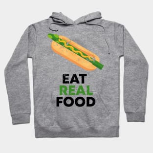 EAT REAL FOOD Hoodie